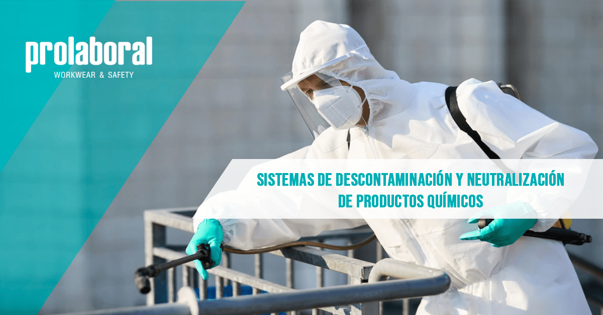 Sistemas de descontaminación y neutralización de productos químicos